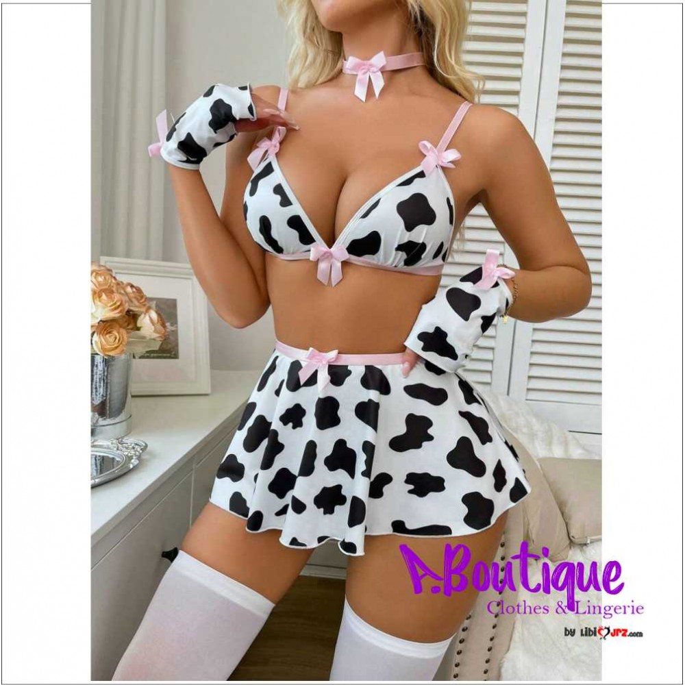 Conjunto de lenceria de VAQUITA