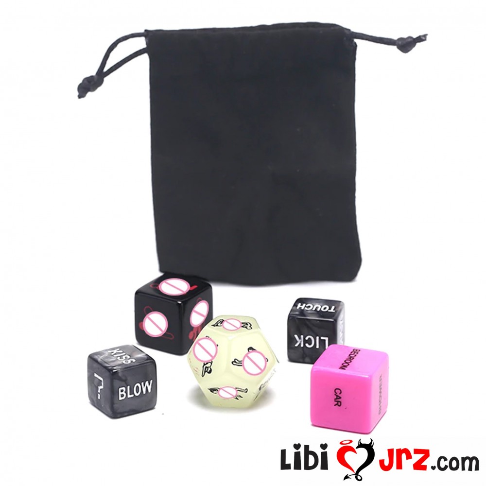 Sexshop Kit de dados para jugueteo sexual de posiciones y acciones