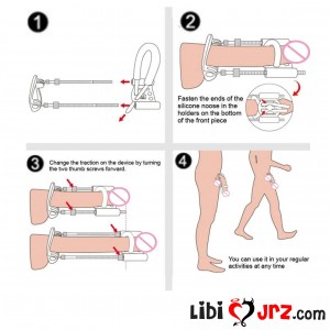 Extensor de pene para hombres, Extender Pro x4 Labs, dispositivo médico para agrandar el pene, ensanchador de borde, bom