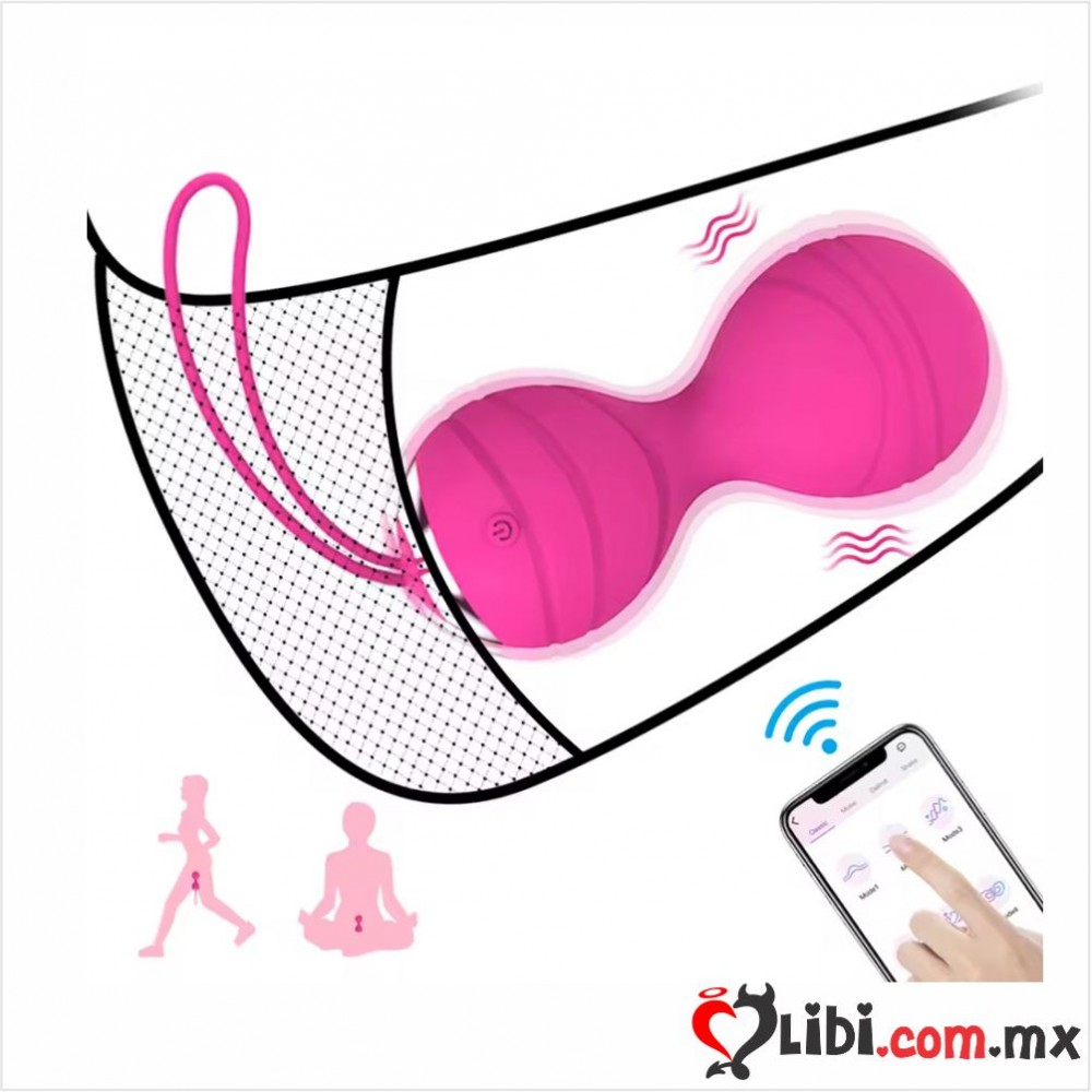 Bolas de Kegel para ejercicio Vaginal, huevo vibrador de silicona, 10 velocidades, bluetooth